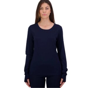 Line7 SL7W19111W Women's Merino L/S Crew TopLine7 SL7W19111W Women's Merino L/S Crew Top