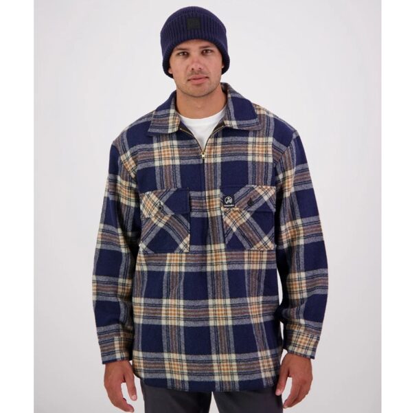 Swanndri SSD0107 Men's Ranger Wool Zip Front Bushshirt - Image 21