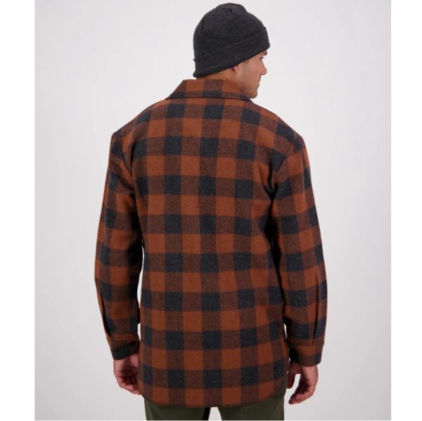 Swanndri SSD0107 Men's Ranger Wool Zip Front Bushshirt - Image 11