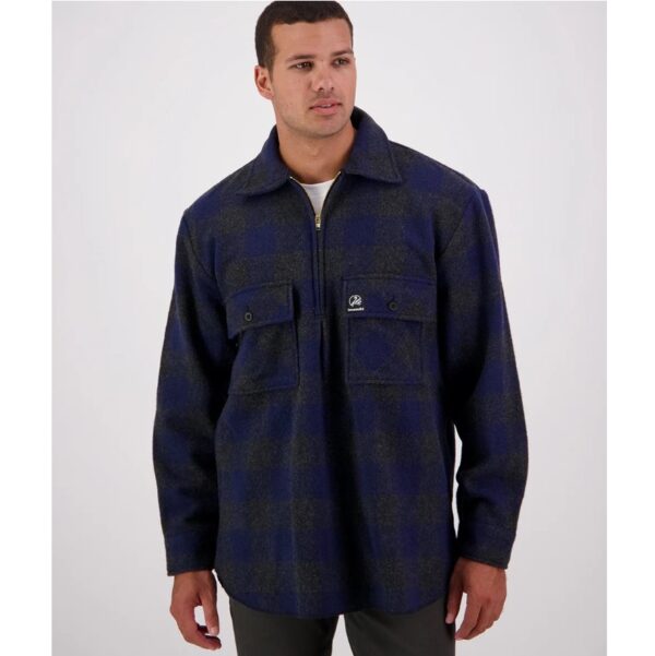 Swanndri SSD0107 Men's Ranger Wool Zip Front Bushshirt - Image 15