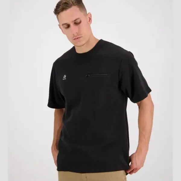 Swanndri SSD2515A Catlins Mens Fleece Tee with Pockets - Image 5