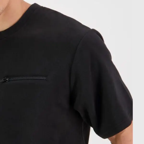 Swanndri SSD2515A Catlins Mens Fleece Tee with Pockets - Image 7