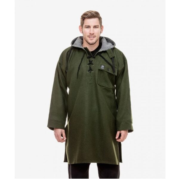 Swanndri SSD0103 Original Wool Lace Front Bushshirt - Image 5