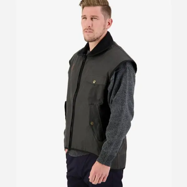 Mens hotsell oilskin vest