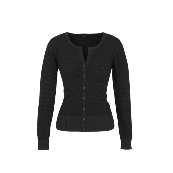 Biz Collection LC131LL Womens Origin Merino Cardigan - Image 2