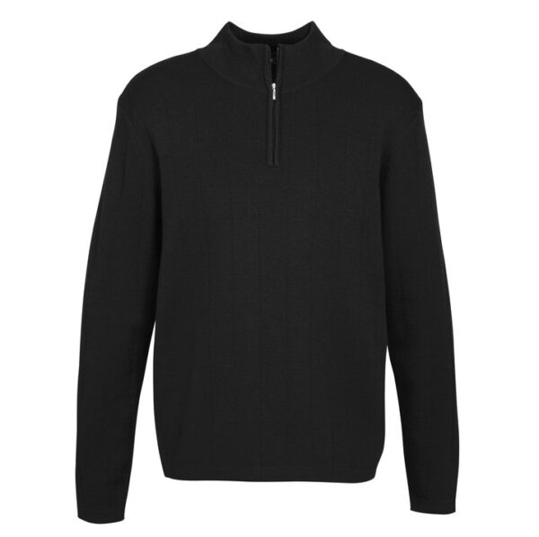Biz Collection WP10310 Mens 80/20 Knit Pullover - Image 2