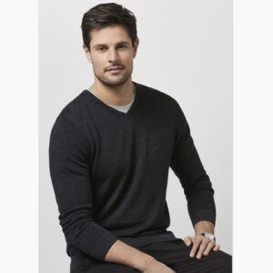 Biz Collection WP131ML Original Merino Mens Knit PulloverBiz Collection WP131ML Original Merino Mens Knit Pullover