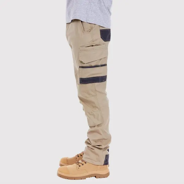 Tradie MJ3201SE Mens Flex Slim Fit Cargo Pants - Image 3
