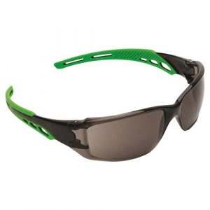 Pro Choice 9182 Cirrus Green Arms Safety Glasses Smoke A/F Lens