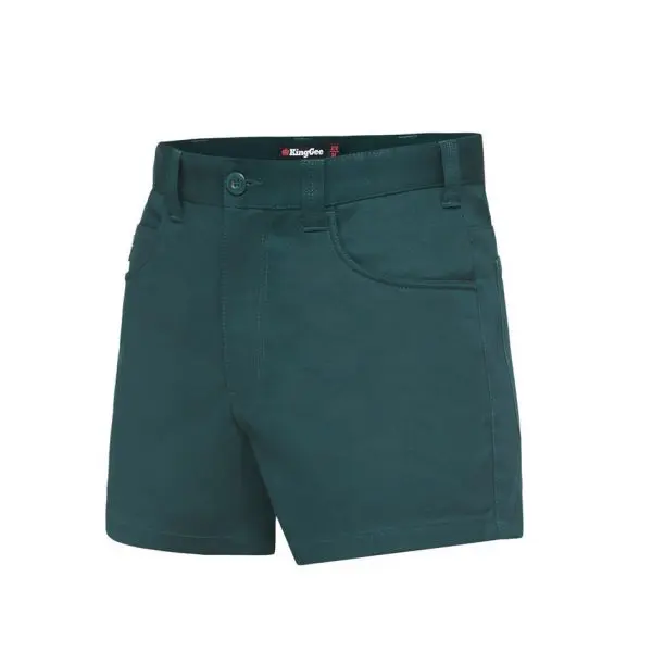 KingGee K07810 Jean Top Drill Shorts - Image 3