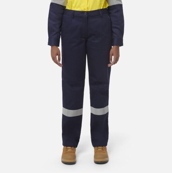 KingGee K43535 Ladies Drill Reflective Pants