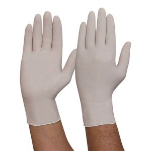Pro Choice MDL Disposable Latex Powdered Gloves - Box of 100