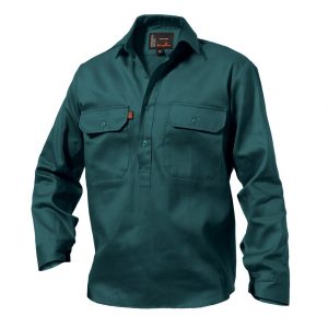 KingGee K04020 Closed Front Drill Shirt L/S