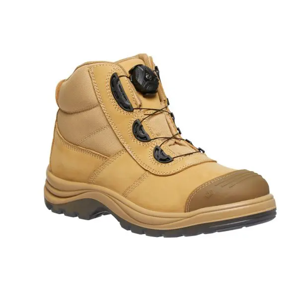 KingGee K27170 Tradie BOA Wheat Safety Boot At The Coal Face