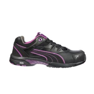 Puma 642887 DISCONTINUED Ladies Stepper Black/Lilac Safety Jogger