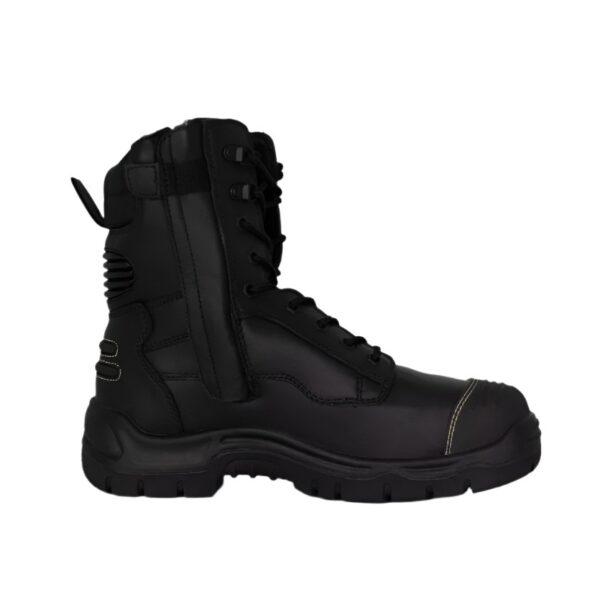 KingGee K27850 Phoenix Leather Met Black Safety Boot
