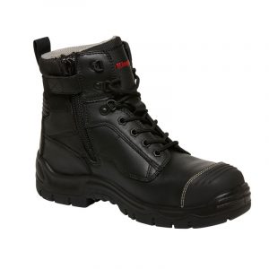 KingGee K27890 Phoenix 6Z 150mm Side Zip Black Safety Boots