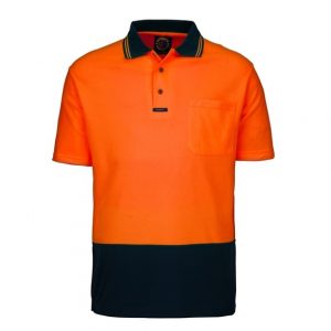 Ritemate RM2346S HiVis Short Sleeve Polo Shirt