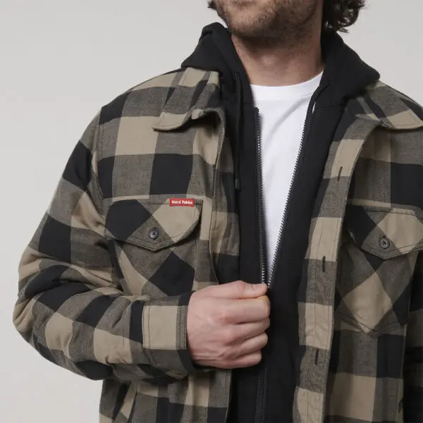 Hard Yakka Y06690 Flannel Jacket - Image 2