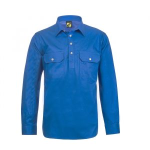 Workcraft WS3029 Lightweight Long Sleeve Cotton Shirt