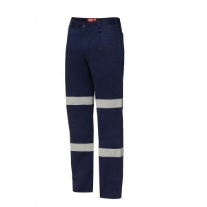 Hard Yakka Y02615 Foundations Drill Pant With Double Hoop Tape