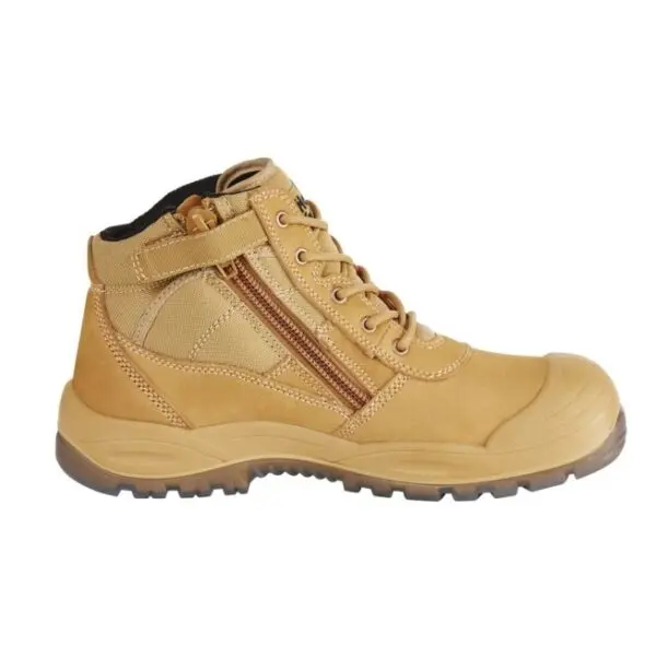 Hard Yakka Y60120 Utility Zip Safety Boot Wheat