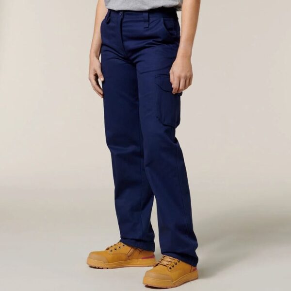 Hard Yakka Y08850 Womens Foundations Drill Cargo Pant - Image 4