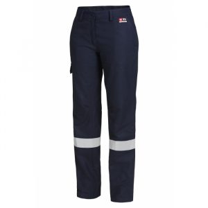 KingGee Y02320 Womens Shieldtec FR Flat Front Cargo Pant With Tape