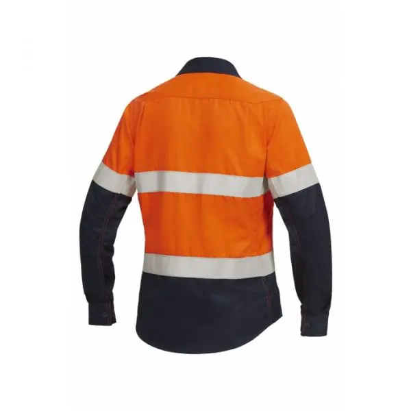 KingGee Y04050 Womens Shieldtec FR Hi Vis Shirt - Image 4