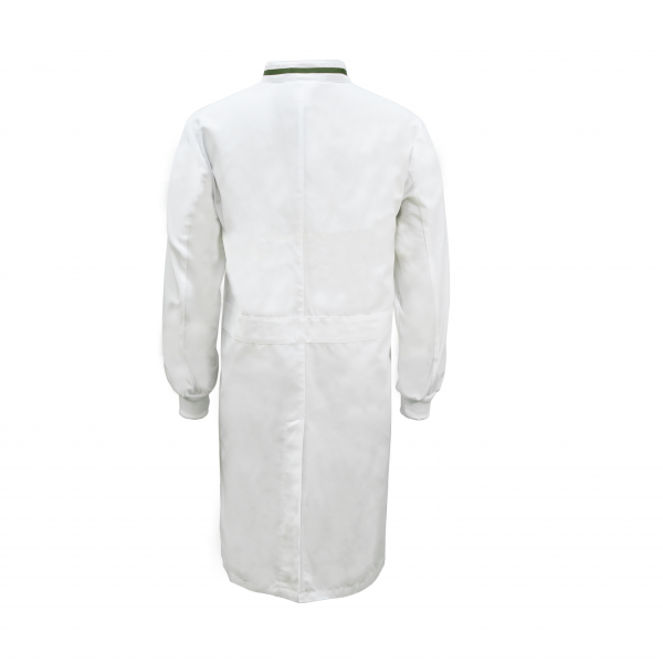 Workcraft WJ3199 Food Industry Long Length Dustcoat with Mandarin Collar- L/S - Image 3