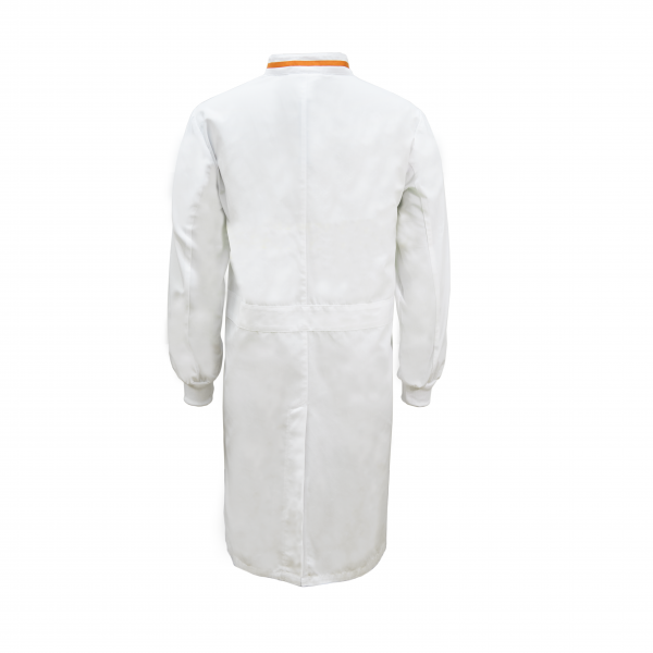 Workcraft WJ3199 Food Industry Long Length Dustcoat with Mandarin Collar- L/S - Image 6