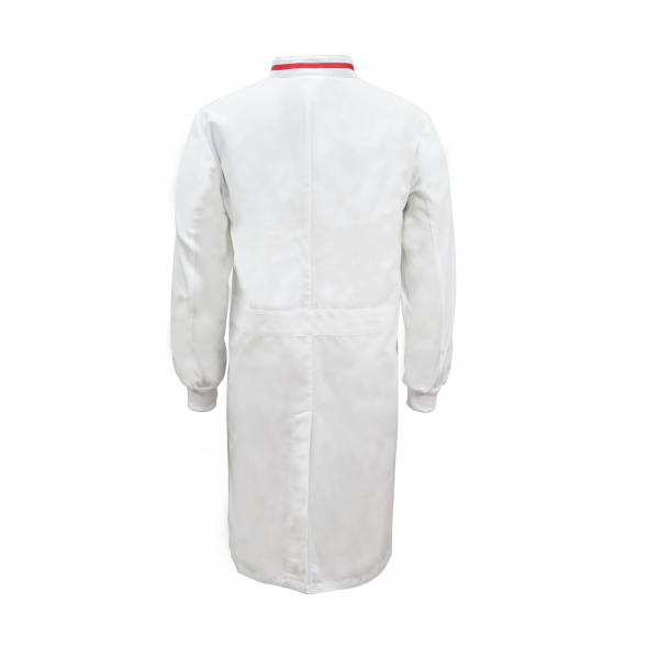 Workcraft WJ3199 Food Industry Long Length Dustcoat with Mandarin Collar- L/S - Image 8