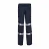 Workcraft WPL075 Ladies Cargo HiVis Pants - Image 2