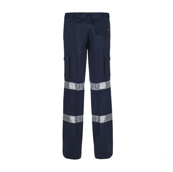 Workcraft WPL075 Ladies Cargo HiVis Pants - Image 2