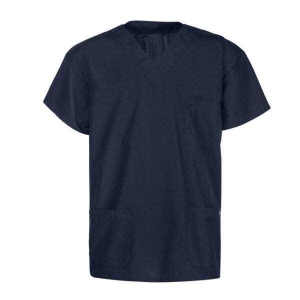 Medi8 M88000 Unisex Scrub Top with Pockets - Image 3