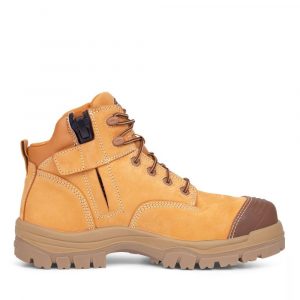 Oliver 45-630Z Wheat 130Mm Zip Side Composite Safety Boot