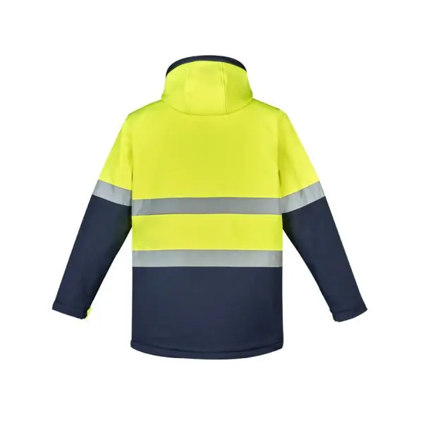 Syzmik ZJ553 Unisex HiVis Antarctic Softshell Taped Jacket - Image 4
