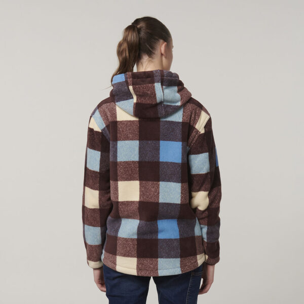 Hard Yakka Y08522 Womens Check Zoodie - Image 3