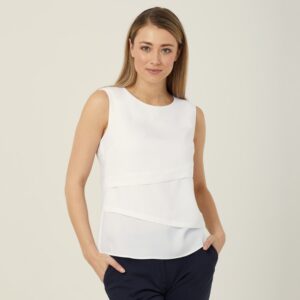 NNT CAT9XC Sleeveless Layered Top