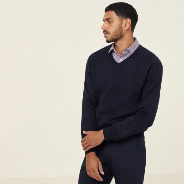 NNT CATE33 Mens V Neck Sweater - Image 6