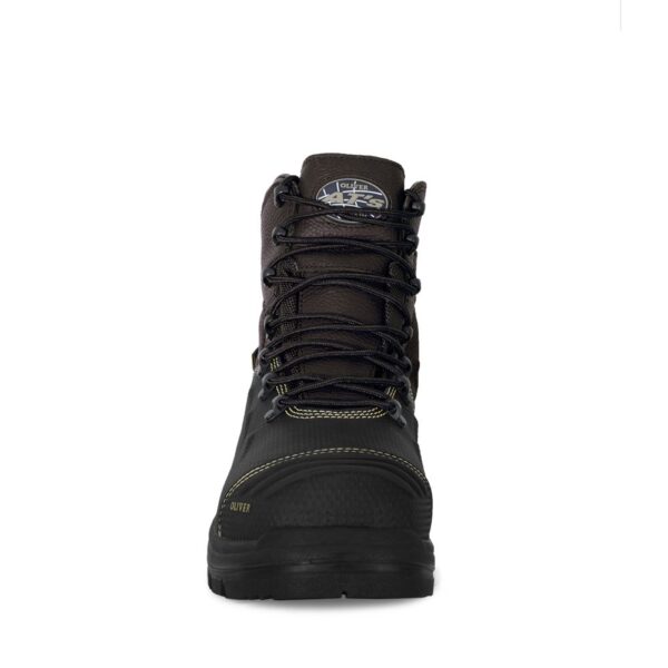 Oliver 65-490Z Brown 150Mm Zip Side Waterproof Safety Boot With Penetration Protection - Image 2
