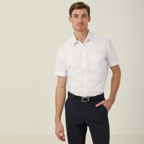 NNT CATJCA STRETCH TWILL SHORT SLEEVE SHIRT