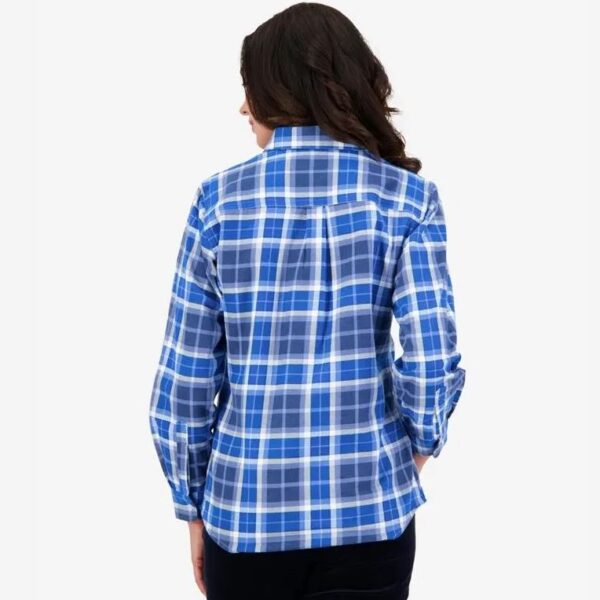 Swanndri SE18225W Womens Egmont Long Sleeve Cotton Shirt Twin Pack - Image 8