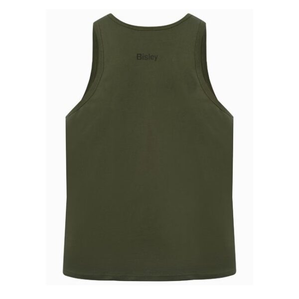 Bisley BKS063 Cotton Logo Singlet - Image 4