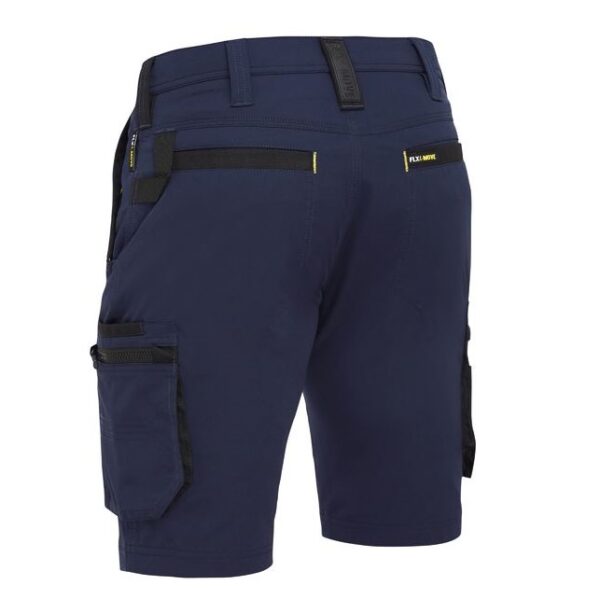 Bisley BSHC1332 Flex&Move™ 4-Way Stretch Zip Cargo Short - Image 5