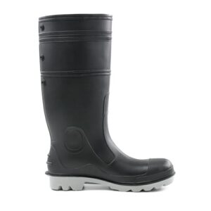 BISON INCAGSBKGY GUMBOOT PVC SAFETY BOOTS