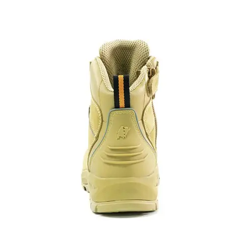 Bison XTLZWHE Ankle Lace Up With Zip Safety Boots - Image 4