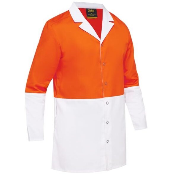 Bisley BJ6403 Two Tone Hi Vis Dust Coat