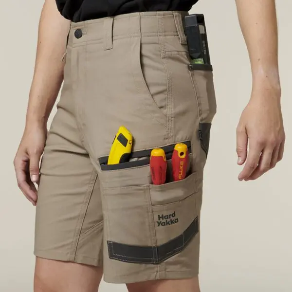 Hard Yakka Y08228 Womens Raptor Mid Short - Image 19