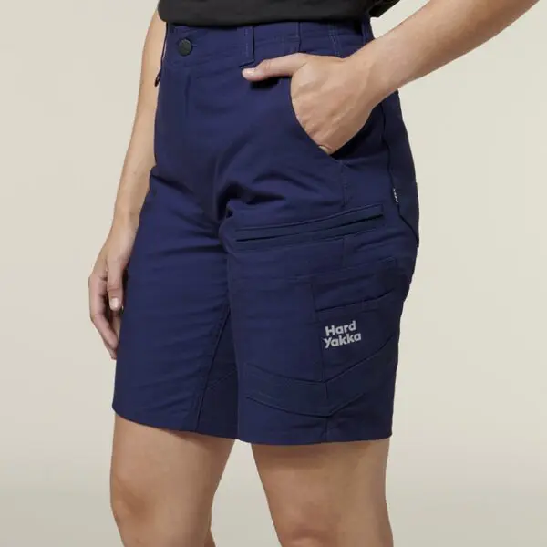 Hard Yakka Y08228 Womens Raptor Mid Short - Image 4